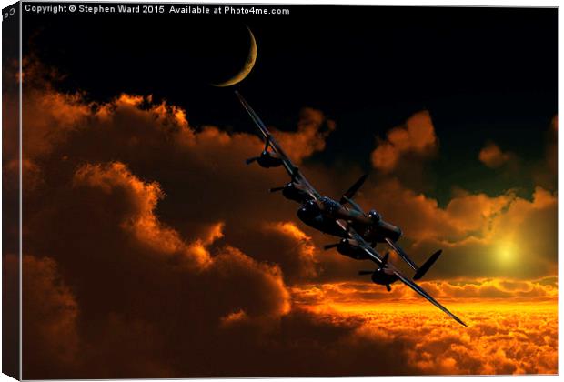  Back to Base Canvas Print by Stephen Ward