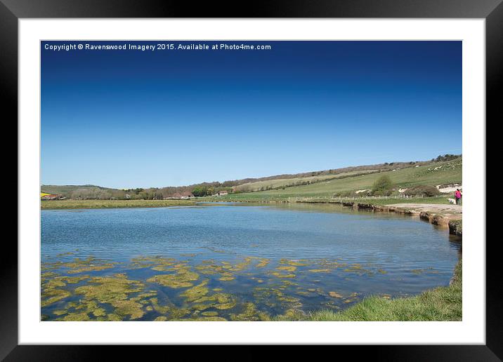  The cuckmere looking North Framed Mounted Print by Ravenswood Imagery
