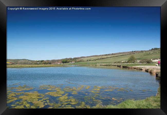  The cuckmere looking North Framed Print by Ravenswood Imagery