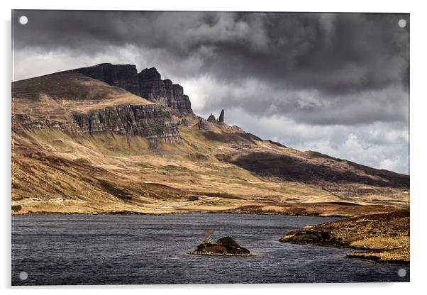  Old Man of Storr Acrylic by Rob Lester