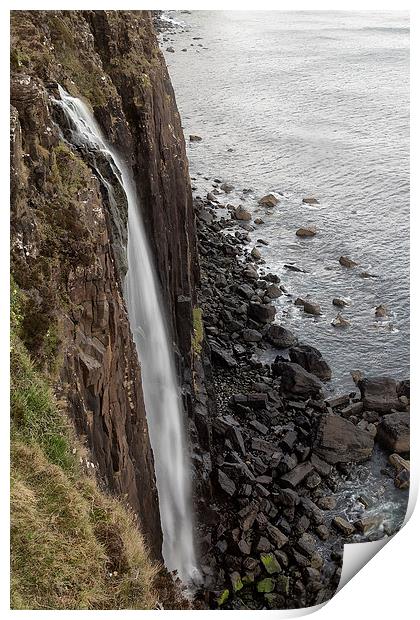  Kilt Rock Waterfall, Isle of Skye Print by Rob Lester