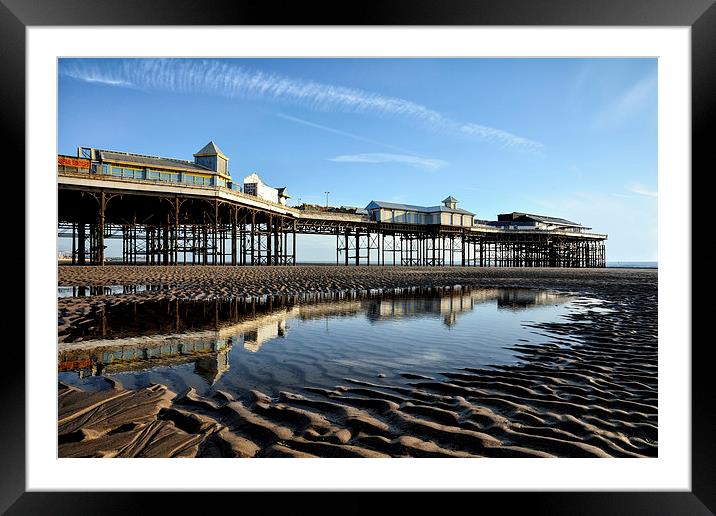 Central Pier Blackpool Framed Mounted Print by Gary Kenyon