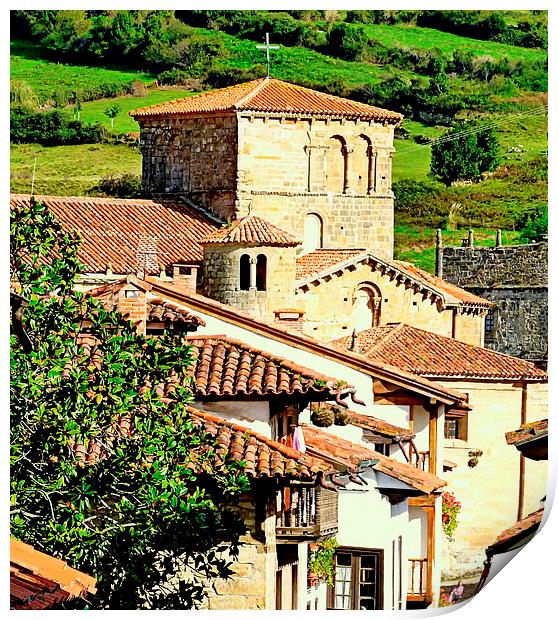  santillana,spain Print by dale rys (LP)