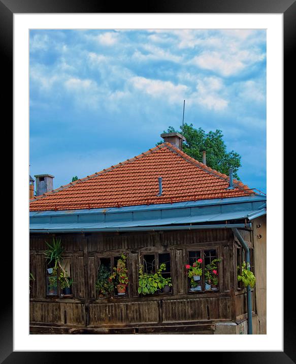  SARAJEVO OLD TOWN HOUSE Framed Mounted Print by radoslav rundic