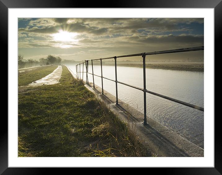 River Bure Framed Mounted Print by Stephen Mole