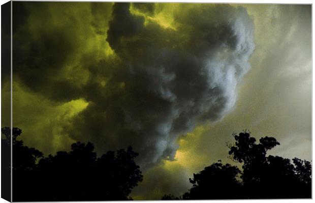 Stormy Sky  Canvas Print by james balzano, jr.