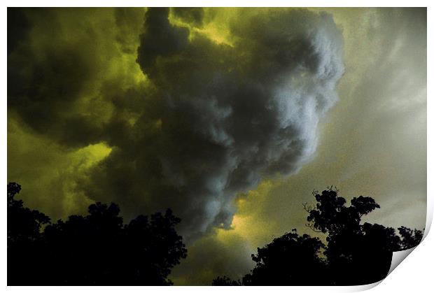 Stormy Sky  Print by james balzano, jr.