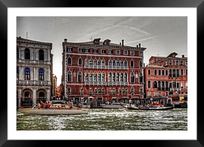 Palazzo Bembo Framed Mounted Print by Tom Gomez