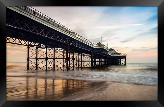  Cromer pier Framed Print by Chris Lewis