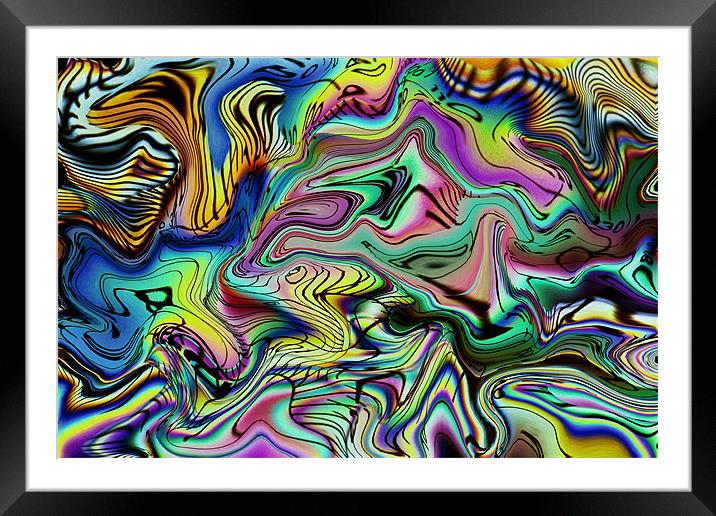 POLARISED LIGHT Framed Mounted Print by Ray Bacon LRPS CPAGB