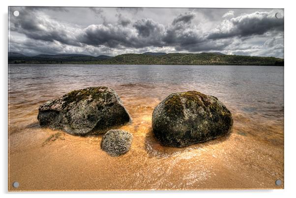 Loch Rannoch Acrylic by Mark Robson