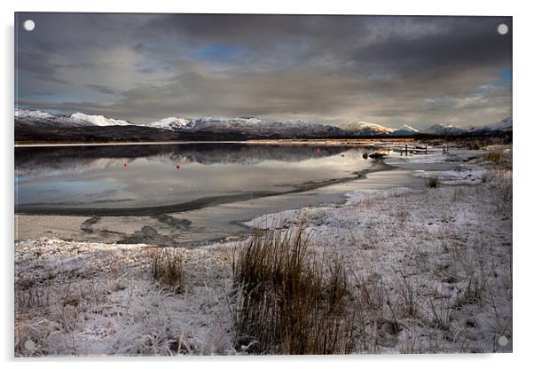 Loch Sheil Acrylic by Jim kernan