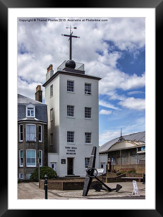  Time Bell Tower Framed Mounted Print by Thanet Photos