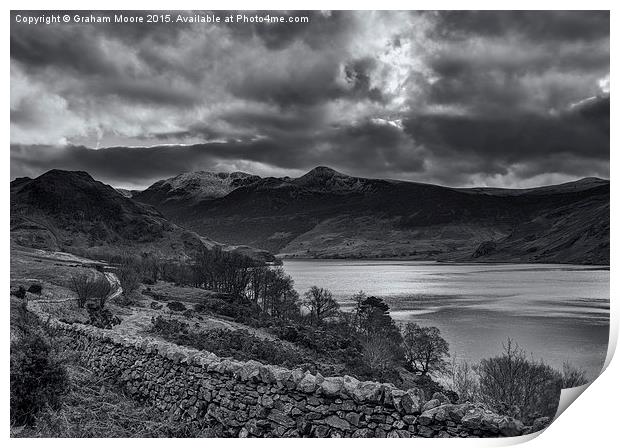 Crummock Water Print by Graham Moore