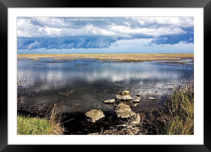  Pegwell Bay Framed Mounted Print by Thanet Photos