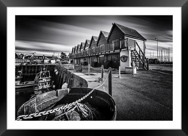  Whitstable Oysters Framed Mounted Print by Ian Hufton