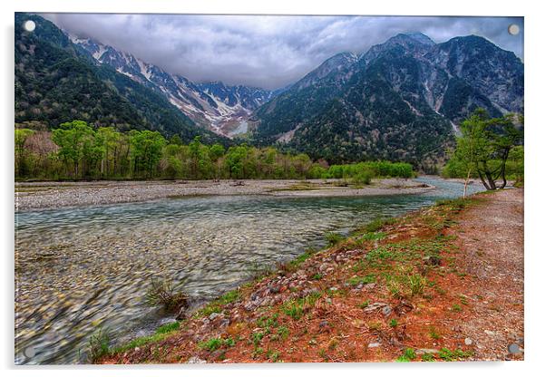 Scenic Mountain Mist Acrylic by Jonah Anderson Photography