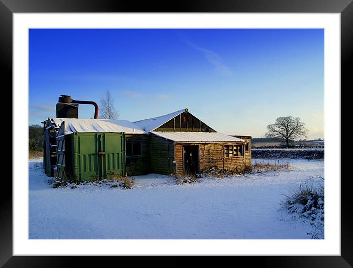The Old Saw Mill Framed Mounted Print by Pete Holloway