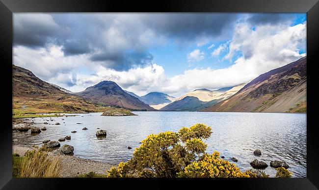  Great Gable and Wasdale Head Framed Print by Andy McGarry