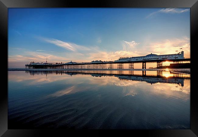  Reflective Framed Print by sam moore