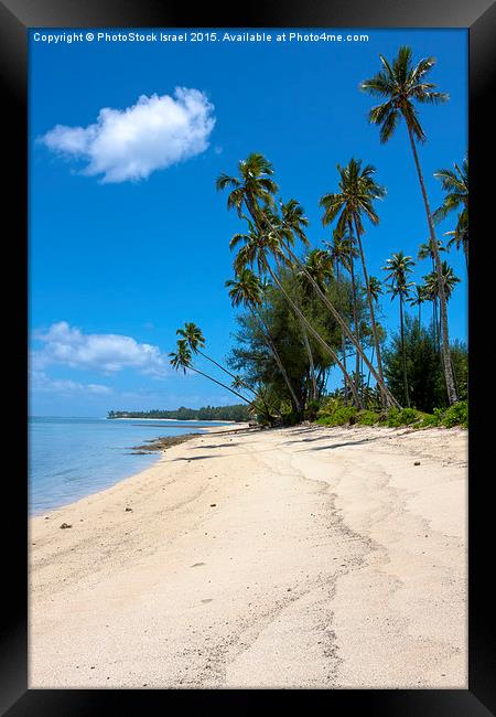 Cook islands, New Zealand, Framed Print by PhotoStock Israel