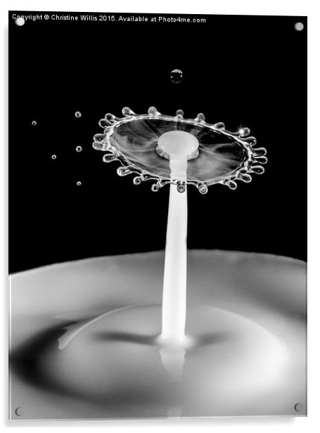  Light Milk Acrylic by Christine Johnson