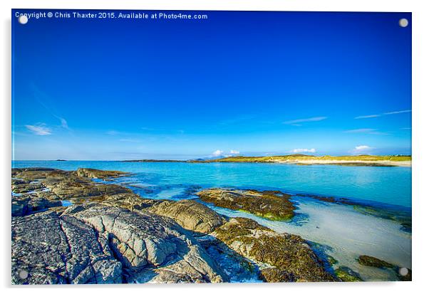 Sanna Bay 2 Ardnamurchan Peninsula  Acrylic by Chris Thaxter