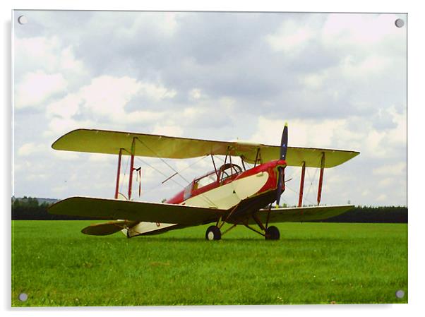 Bi-Plane Acrylic by Chris Day