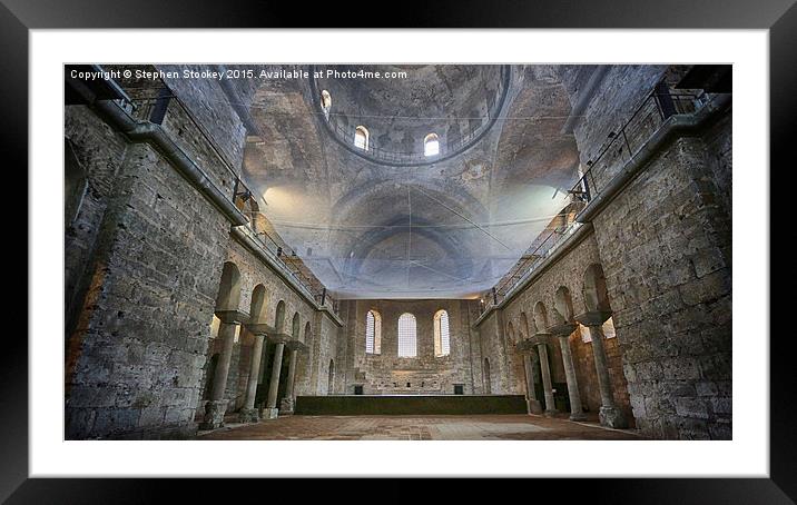  Basilica of Holy Peace Framed Mounted Print by Stephen Stookey