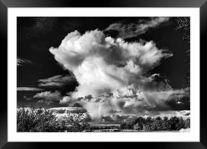  There's a storm coming Framed Mounted Print by Andrew Richards