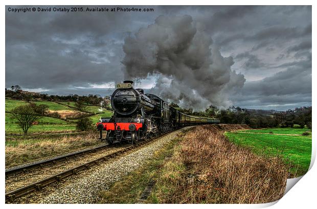 61994 'The Great Marquis' at Esk Valley Print by David Oxtaby  ARPS