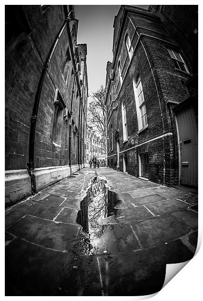  Puddle Print by Paul Sharp