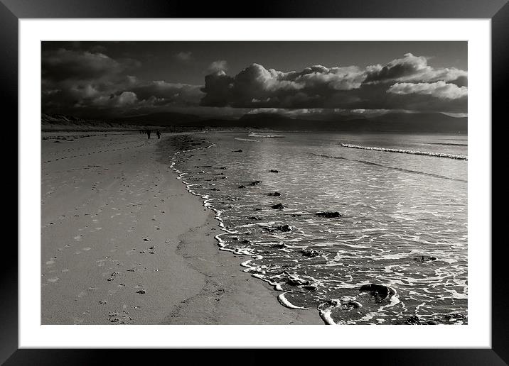  Anglesey Beach, Wales Framed Mounted Print by Jennifer Mannion