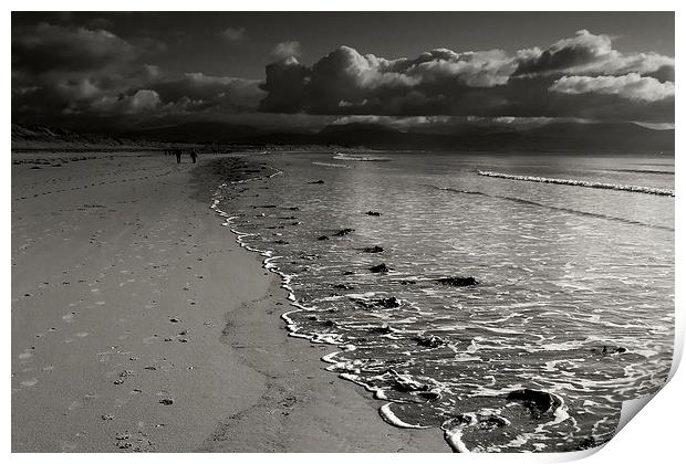  Anglesey Beach, Wales Print by Jennifer Mannion