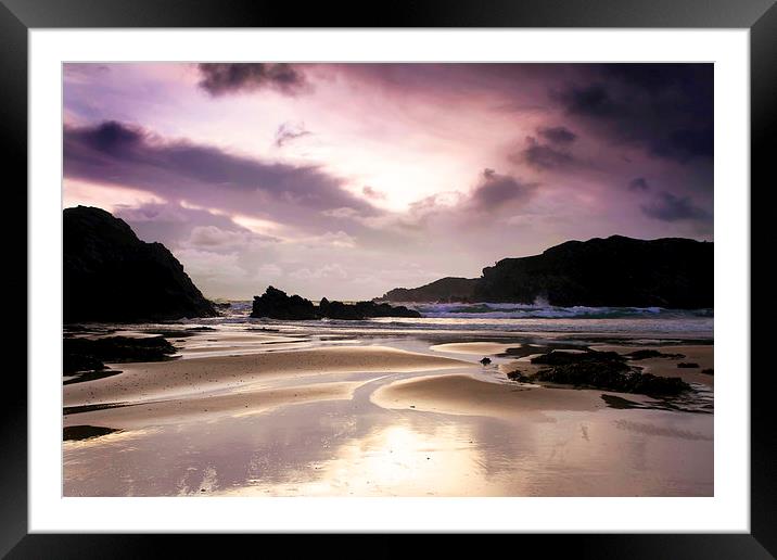  Trearddur Bay on the north of Anglesey, Wales Framed Mounted Print by Jennifer Mannion