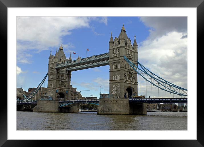  Tower Bridge  Framed Mounted Print by Tony Murtagh