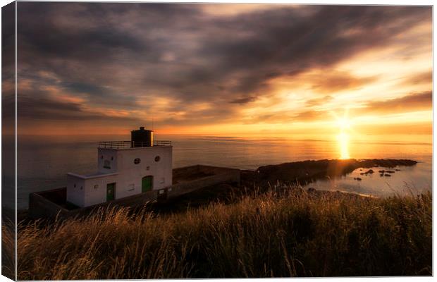  Bamburgh Lighthouse Canvas Print by Northeast Images
