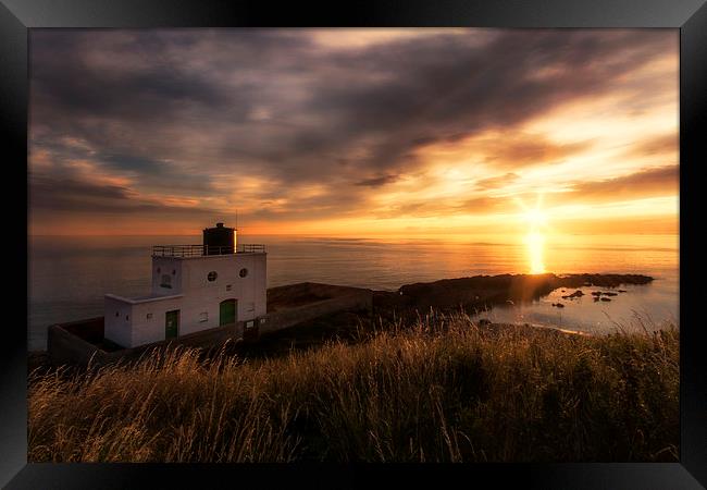  Bamburgh Lighthouse Framed Print by Northeast Images