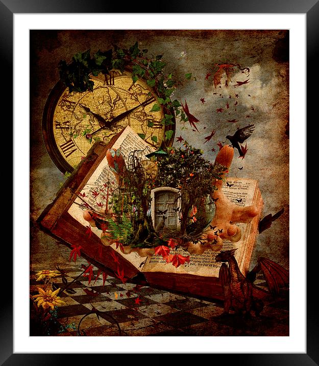  Story Time Framed Mounted Print by Kim Slater