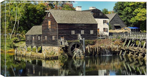  Philipsburg Manor Canvas Print by peter campbell