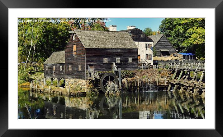 Philipsburg Manor Framed Mounted Print by peter campbell