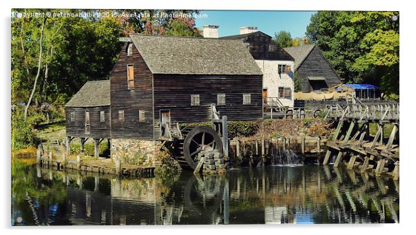  Philipsburg Manor Acrylic by peter campbell
