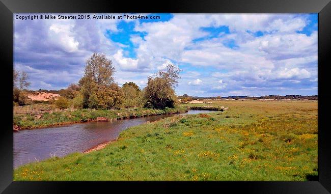  The River Frome 3 Framed Print by Mike Streeter
