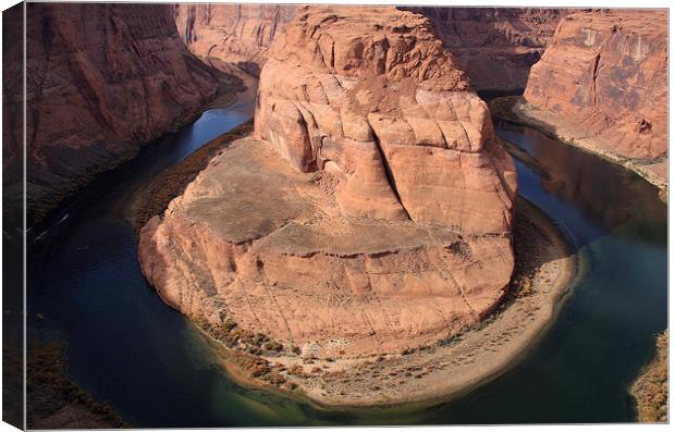  Horseshoe Bend  Canvas Print by Aidan Moran