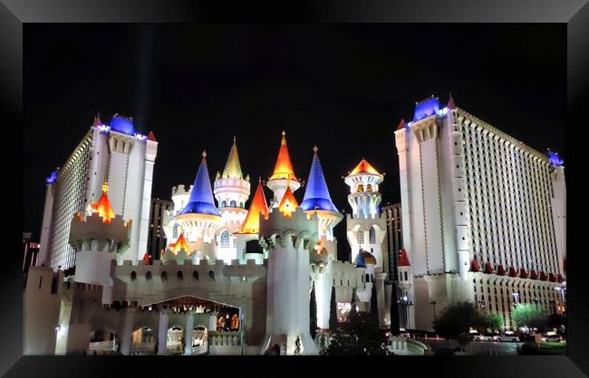  Excalibur Hotel Las Vegas Framed Print by Andy Smith
