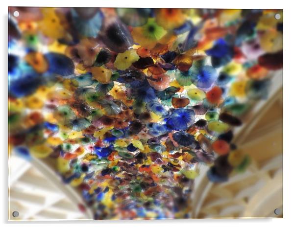  Bellagio Lobby ceiling Acrylic by Andy Smith