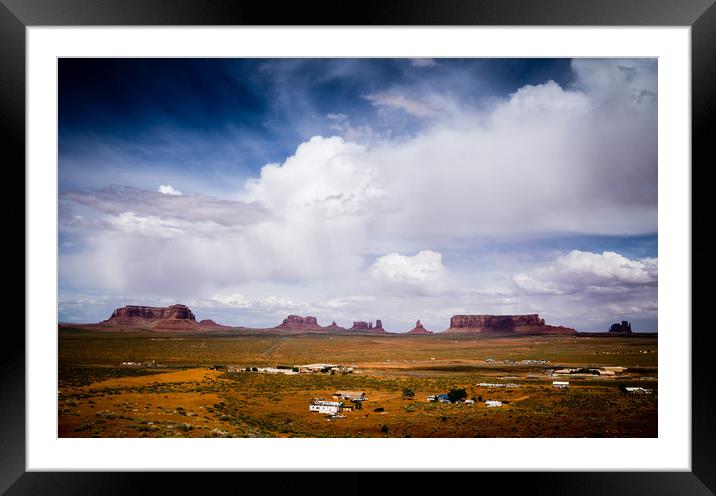  Monument Valley Framed Mounted Print by Brent Olson