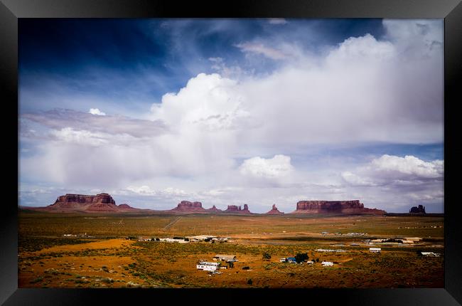  Monument Valley Framed Print by Brent Olson