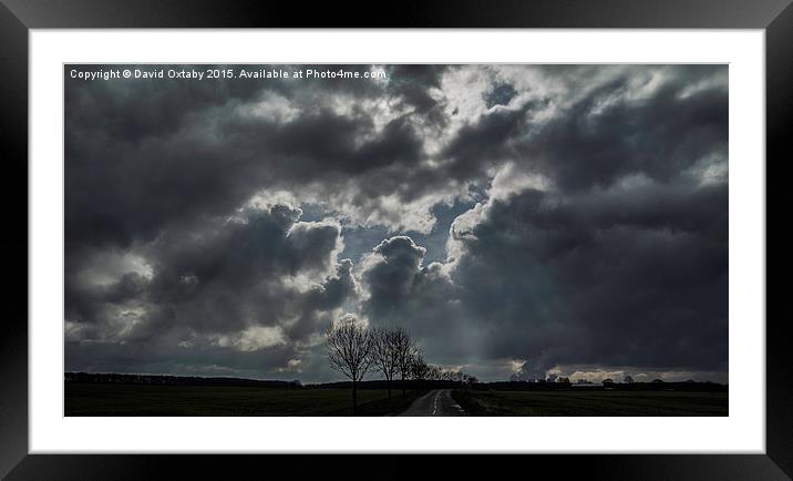 Dark Skies Framed Mounted Print by David Oxtaby  ARPS