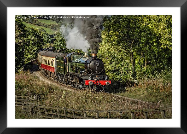  5029 at Esk Valley Framed Mounted Print by David Oxtaby  ARPS